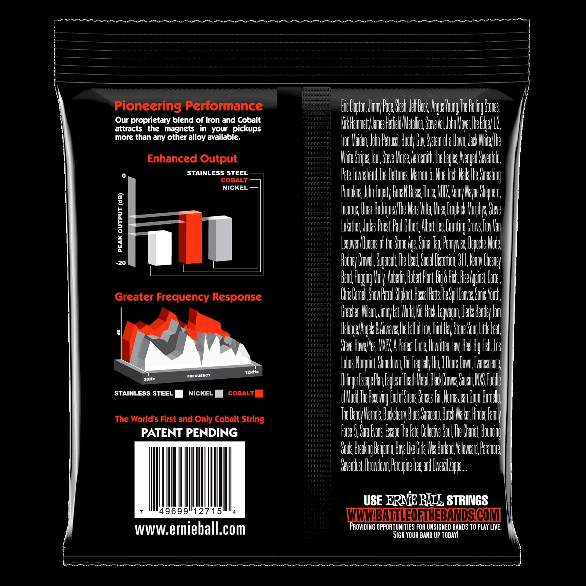 Ernie Ball 2730 Skinny Top Heavy Bottom Slinky 7-String Cobalt Electric Guitar Strings - Image 3
