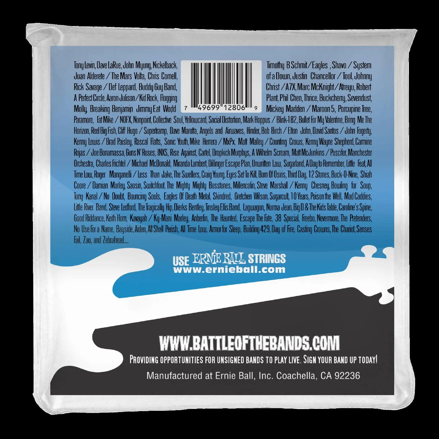 Ernie Ball 2806 Flatwound Group III Electric Bass Strings - Image 2