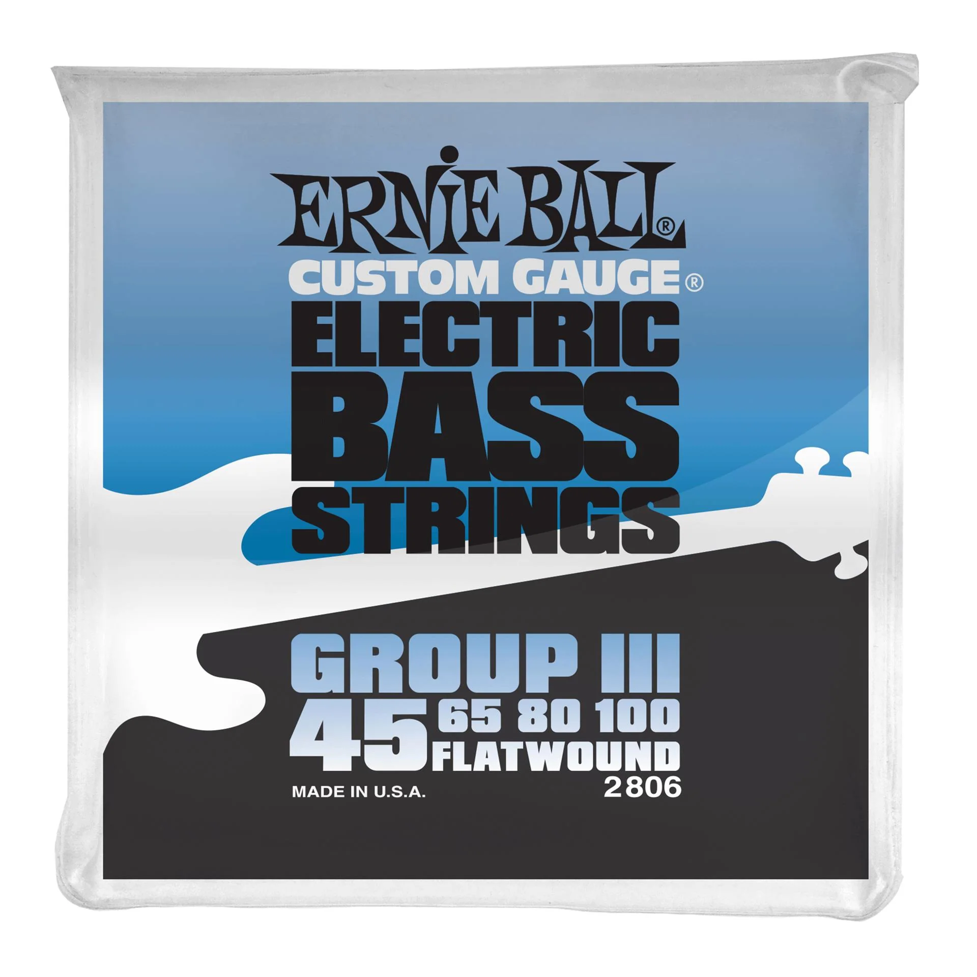 Ernie Ball 2806 Flatwound Group III Electric Bass Strings - Image 3