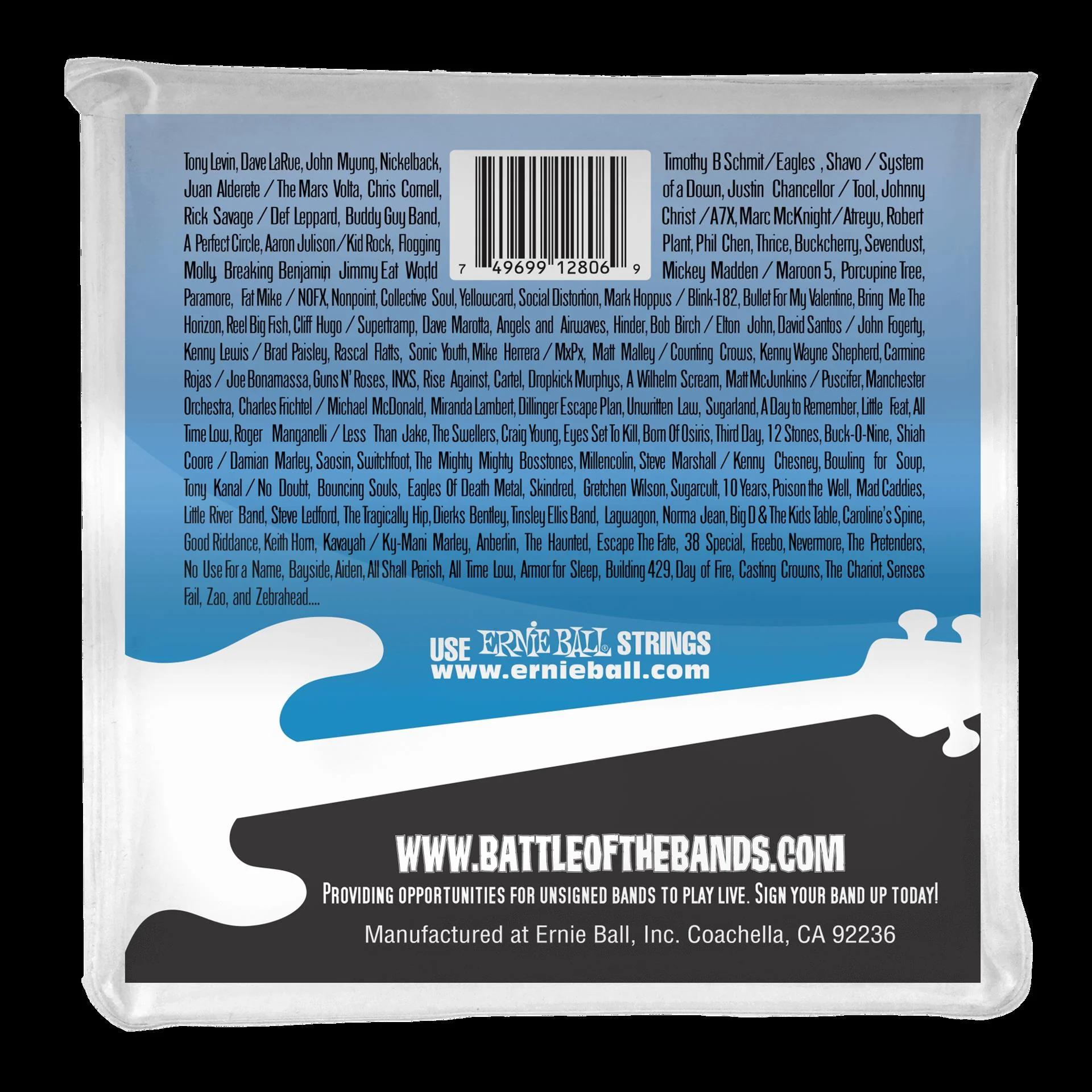 Ernie Ball 2806 Flatwound Group III Electric Bass Strings - Image 4