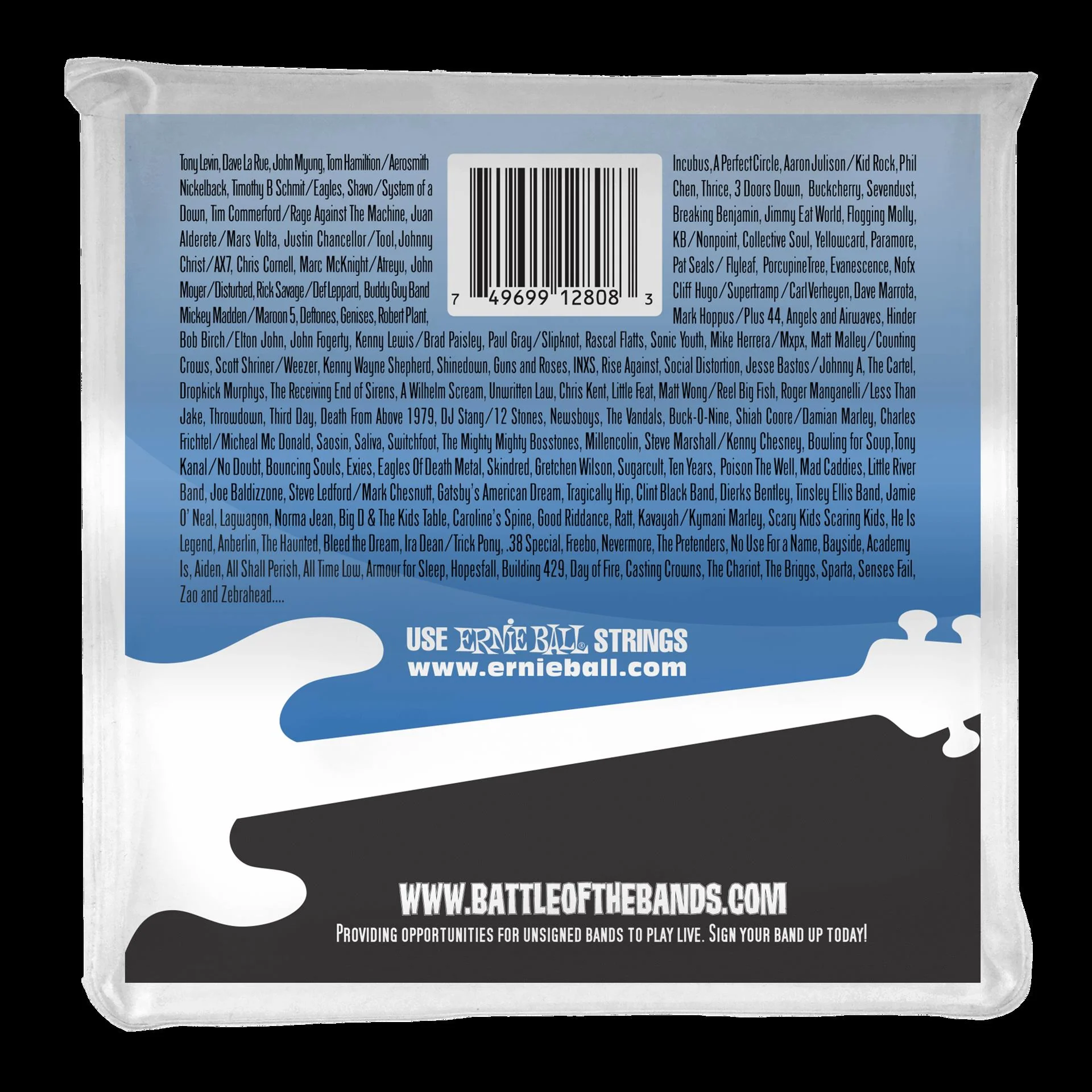 Ernie Ball 2808 Flatwound Group IV Electric Bass Strings - Image 4
