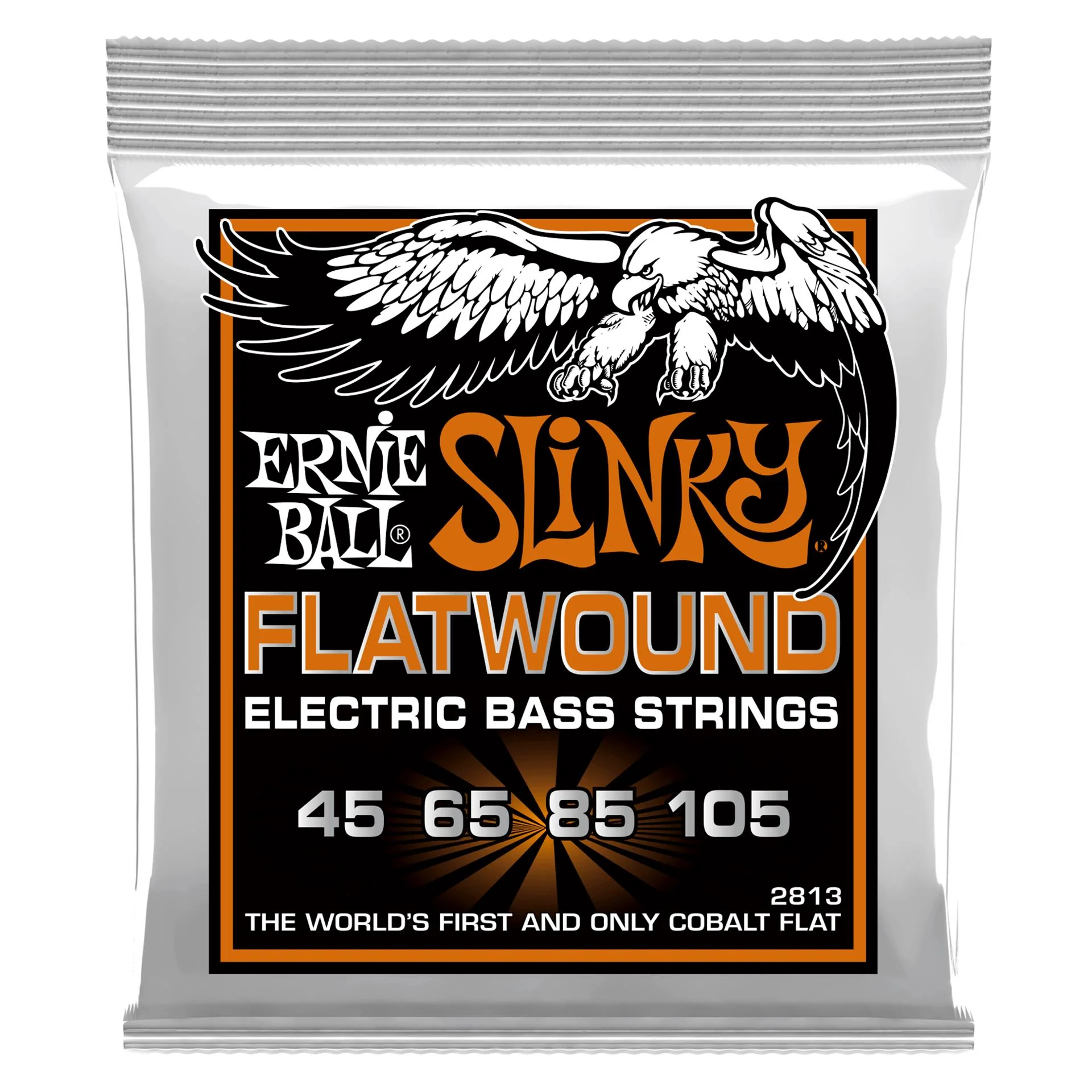 Ernie Ball 2813 Hybrid Slinky Flatwound Electric Bass Strings - Image 3