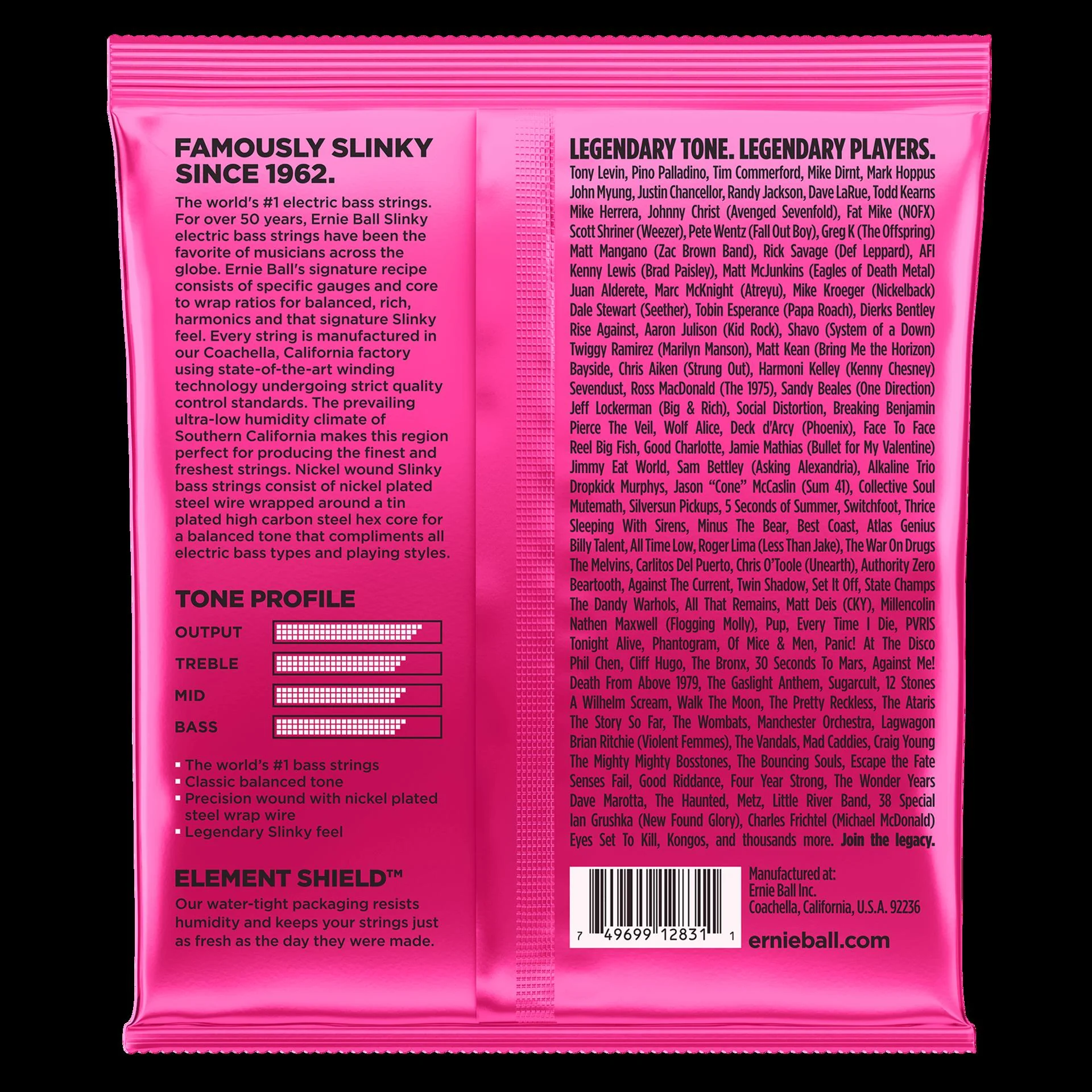Ernie Ball 2834 Super Slinky Nickel Wound Electric Bass Strings - Image 3