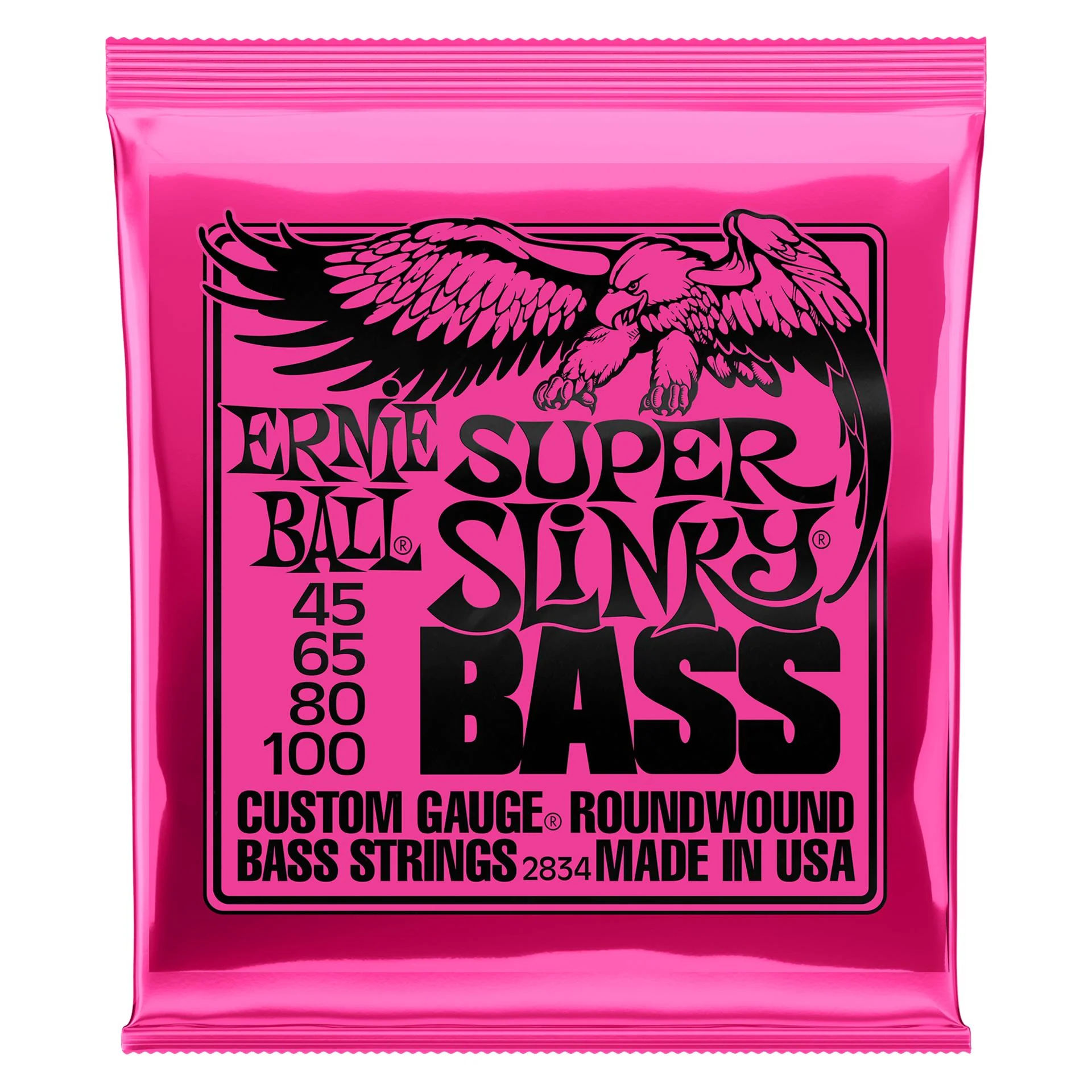 Ernie Ball 2834 Super Slinky Nickel Wound Electric Bass Strings - Image 4