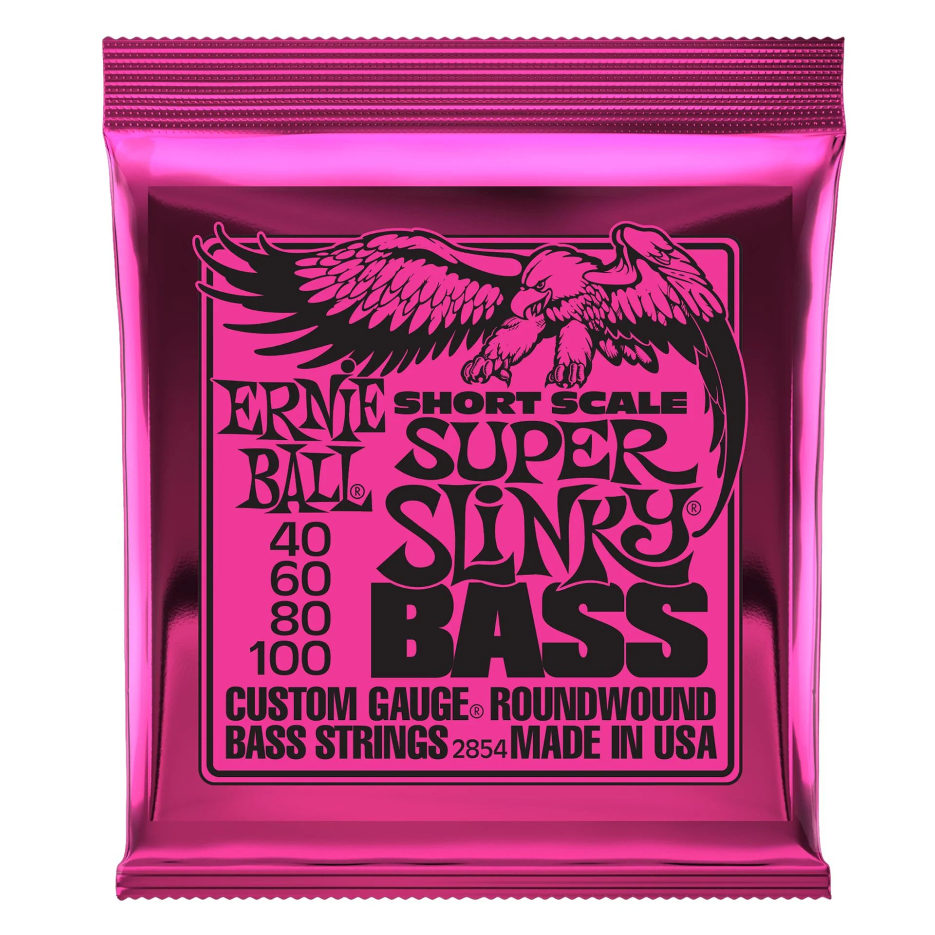 Ernie Ball 2854 Super Slinky Short Scale Bass Guitar Strings - Image 4