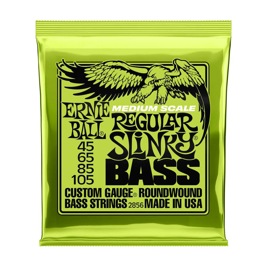 Ernie Ball 2856 45-105 4 String Regular Slinky Medium Scale Bass Guitar St - Image 3