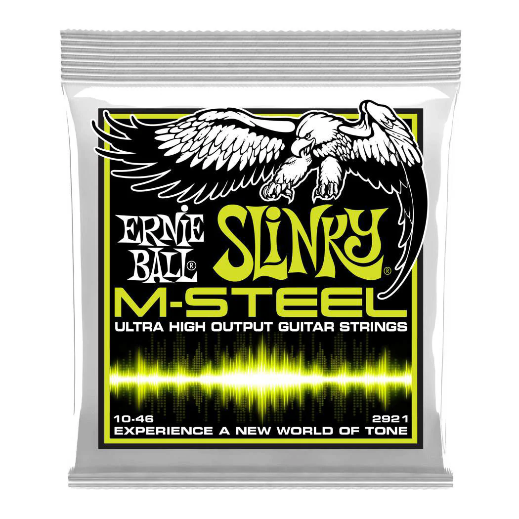 Ernie Ball 2921 10-46 Regular Slinky M-Steel Electric Guitar Strings - Image 2