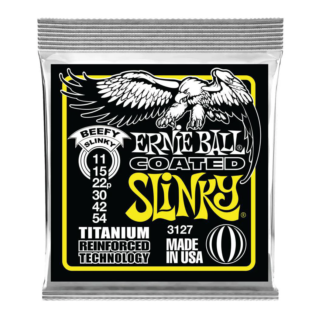 Ernie Ball 3127 11-54 Beefy Slinky RPS Coated Titanium Electric Guitar Strings - Image 2