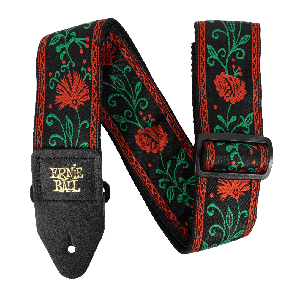 Ernie Ball Classic Jacquard Guitar Strap - Western Rose - Image 2