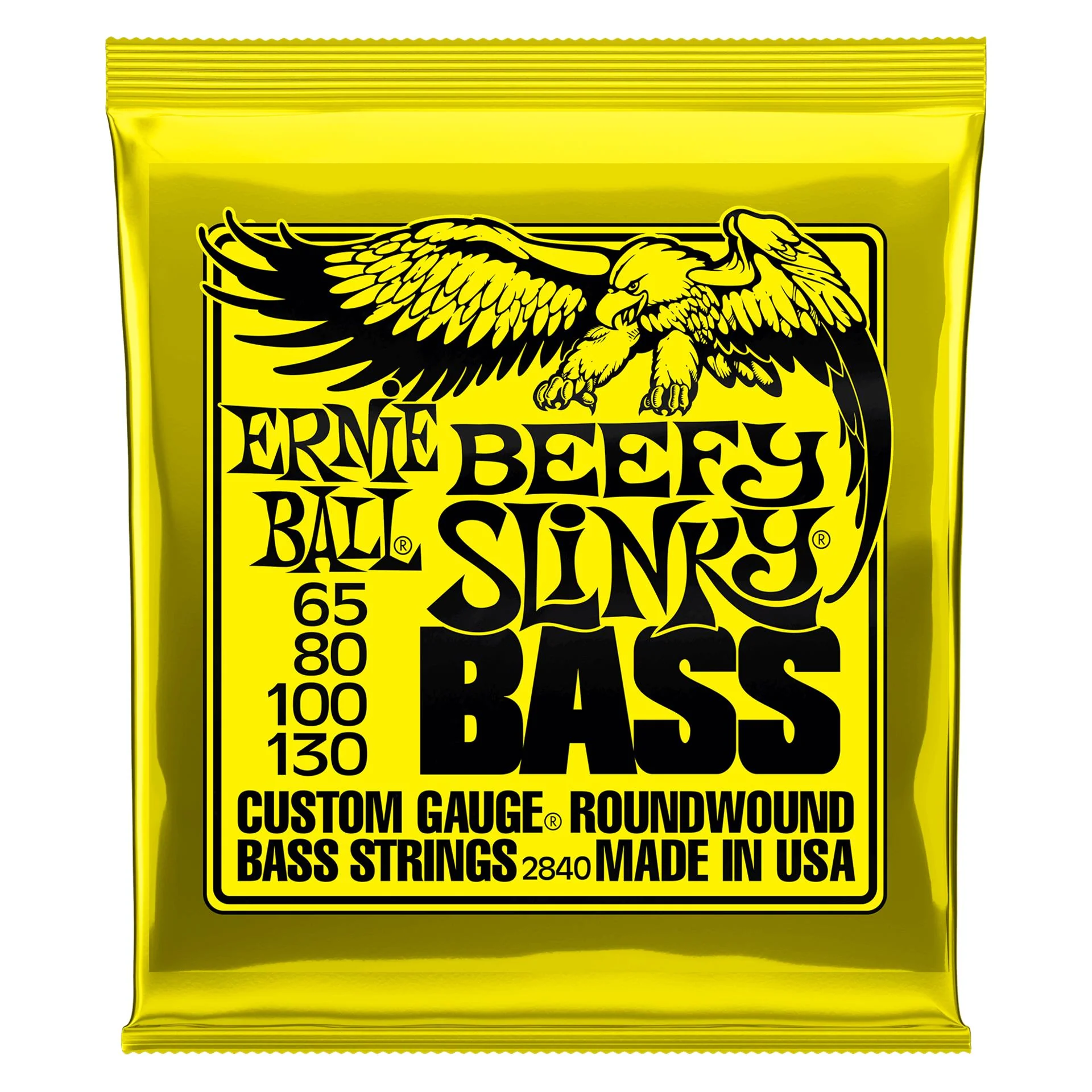 Ernie Ball E2840 Beefy Slinky Bass Guitar Strings - Image 4