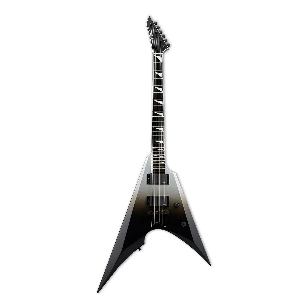 ESP E-II Arrow Electric Guitar NT Black Silver Fade - Image 6
