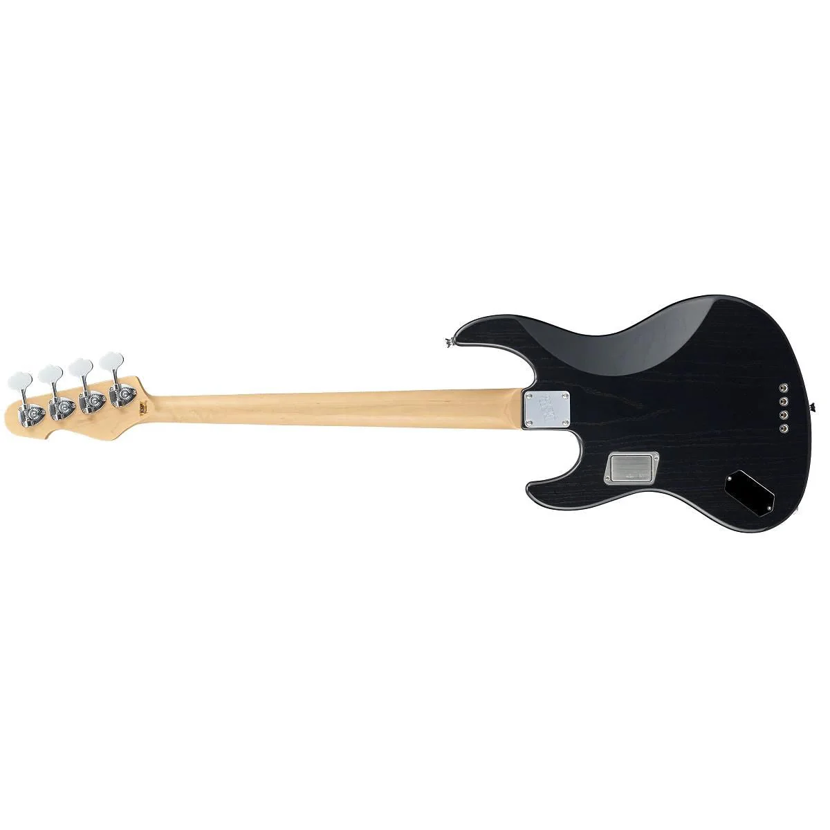 ESP Original Custom Shop Amaze 4-String Bass Guitar Poplar Trans Black - Image 2