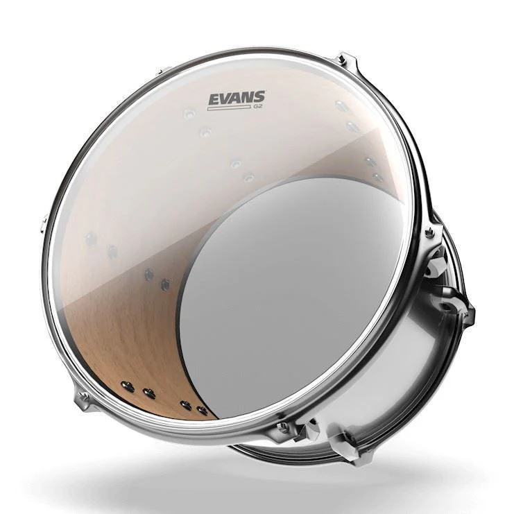 Evans 12 Inch Genera G2 Clear Drum Head - Image 2