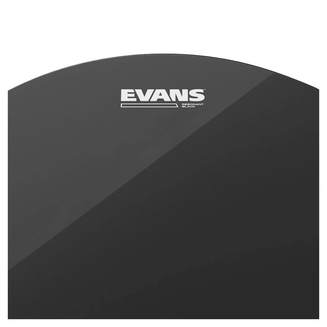 Evans 12 Inch Resonant Black Glass Drum Head - Image 6