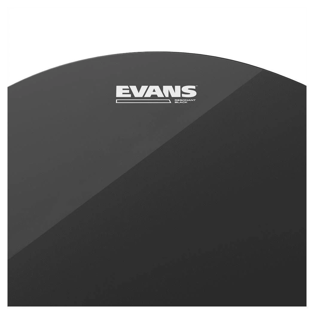 Evans 13 Inch Inch Resonant Black Glass Drum Head - Image 3