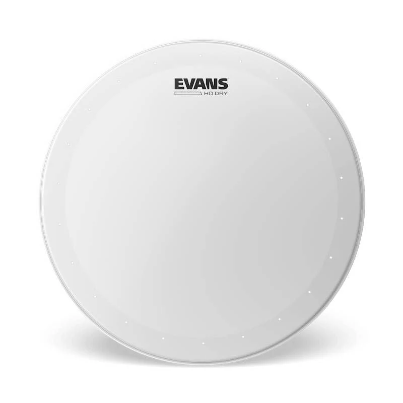 Evans 14 inch Genera HD Dry + Hazy 300 Bottom Snare Service Pack Skins Leve