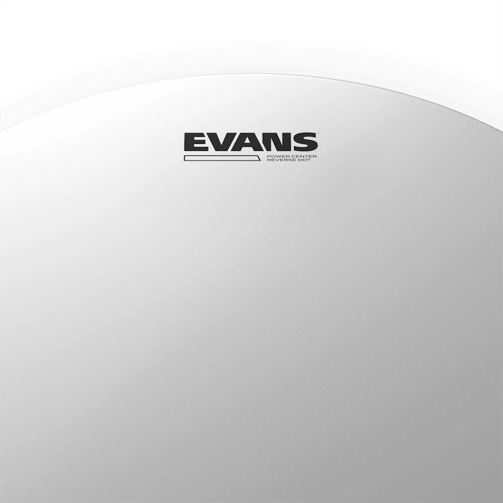 Evans 14 Inch Power Center Reverse Dot Coated Drum Head - Image 5