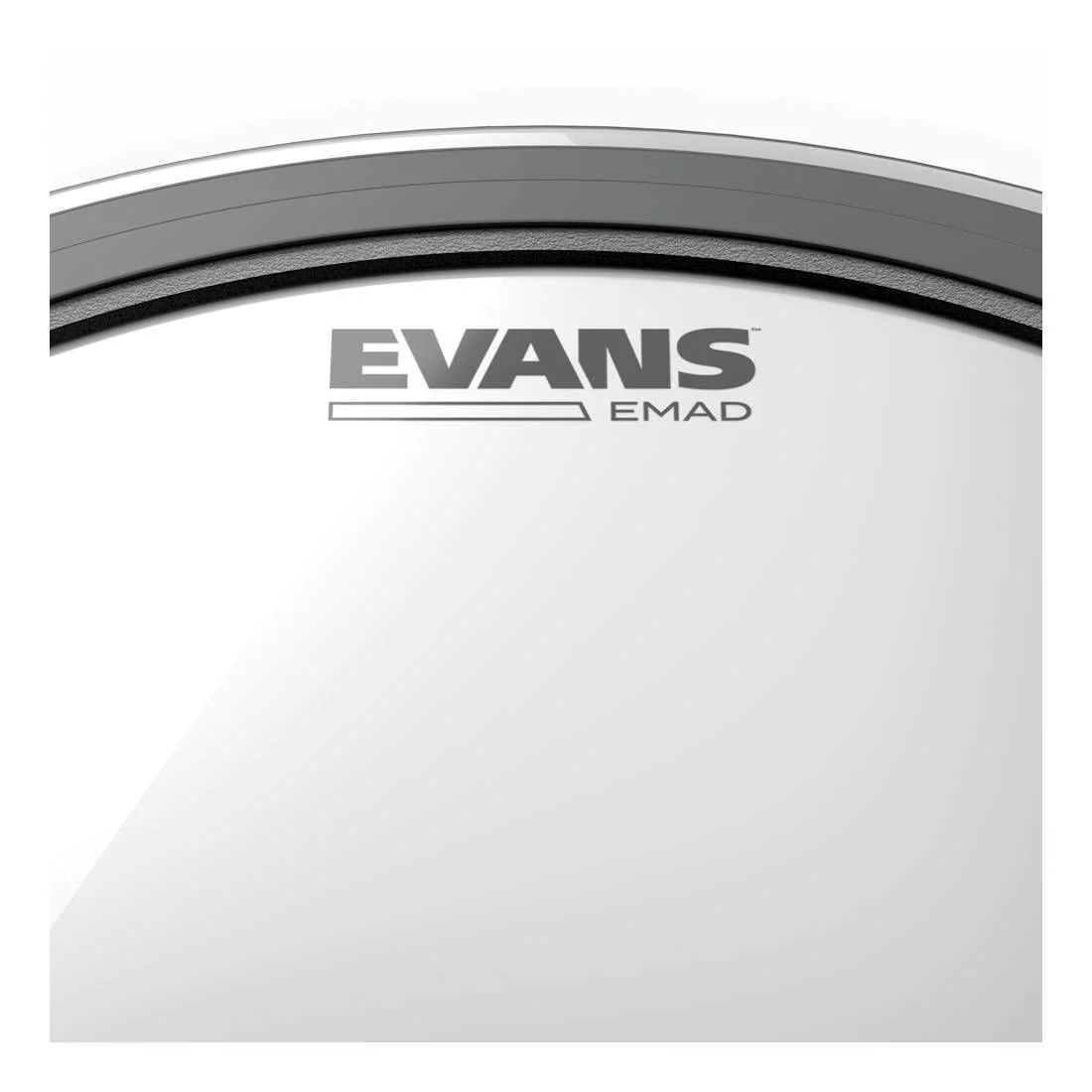 Evans 16 inch EMAD Batter Clear Bass Drum Head - Image 4