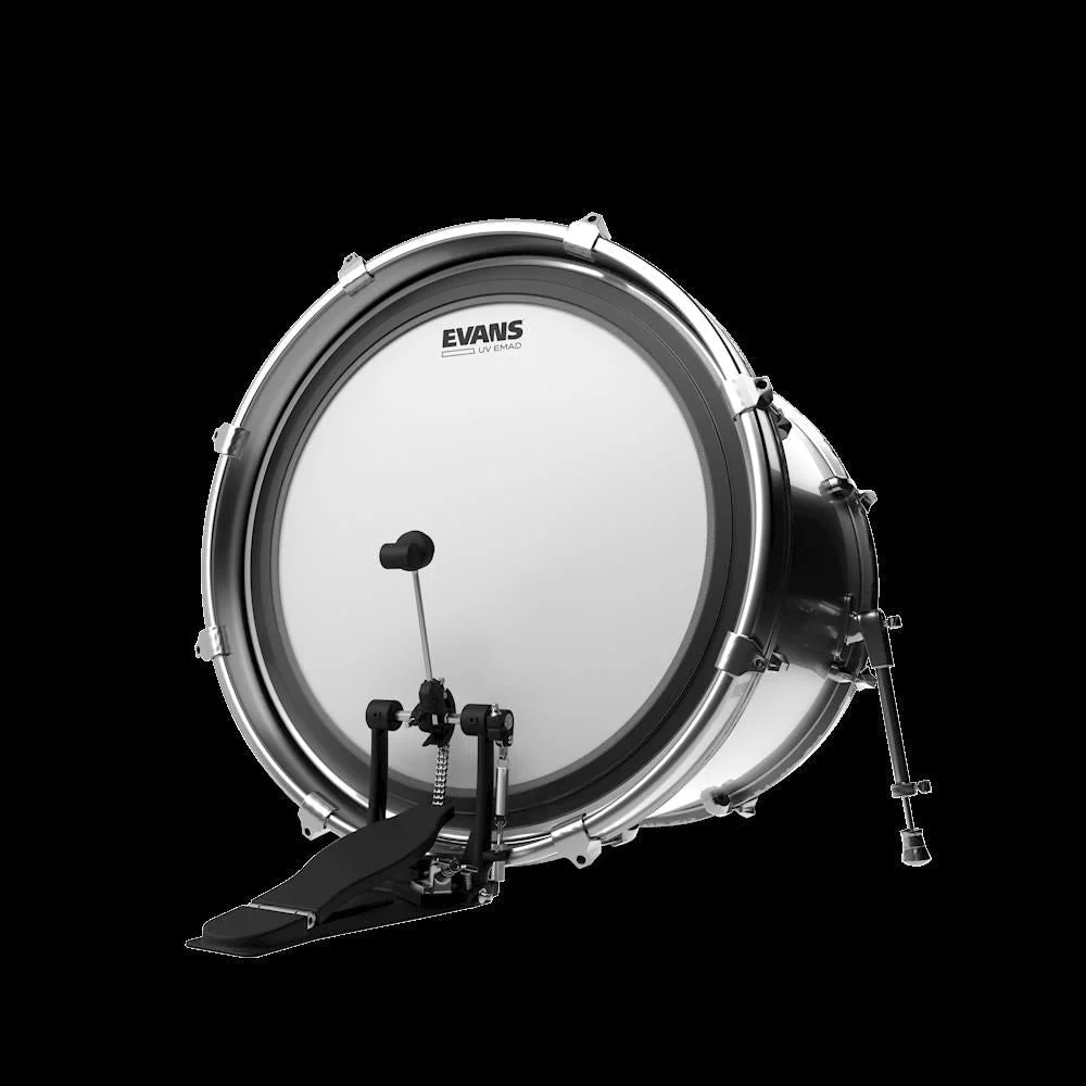 Evans 16 UV EMAD Bass Drum Head - Tom Hoop - Image 2