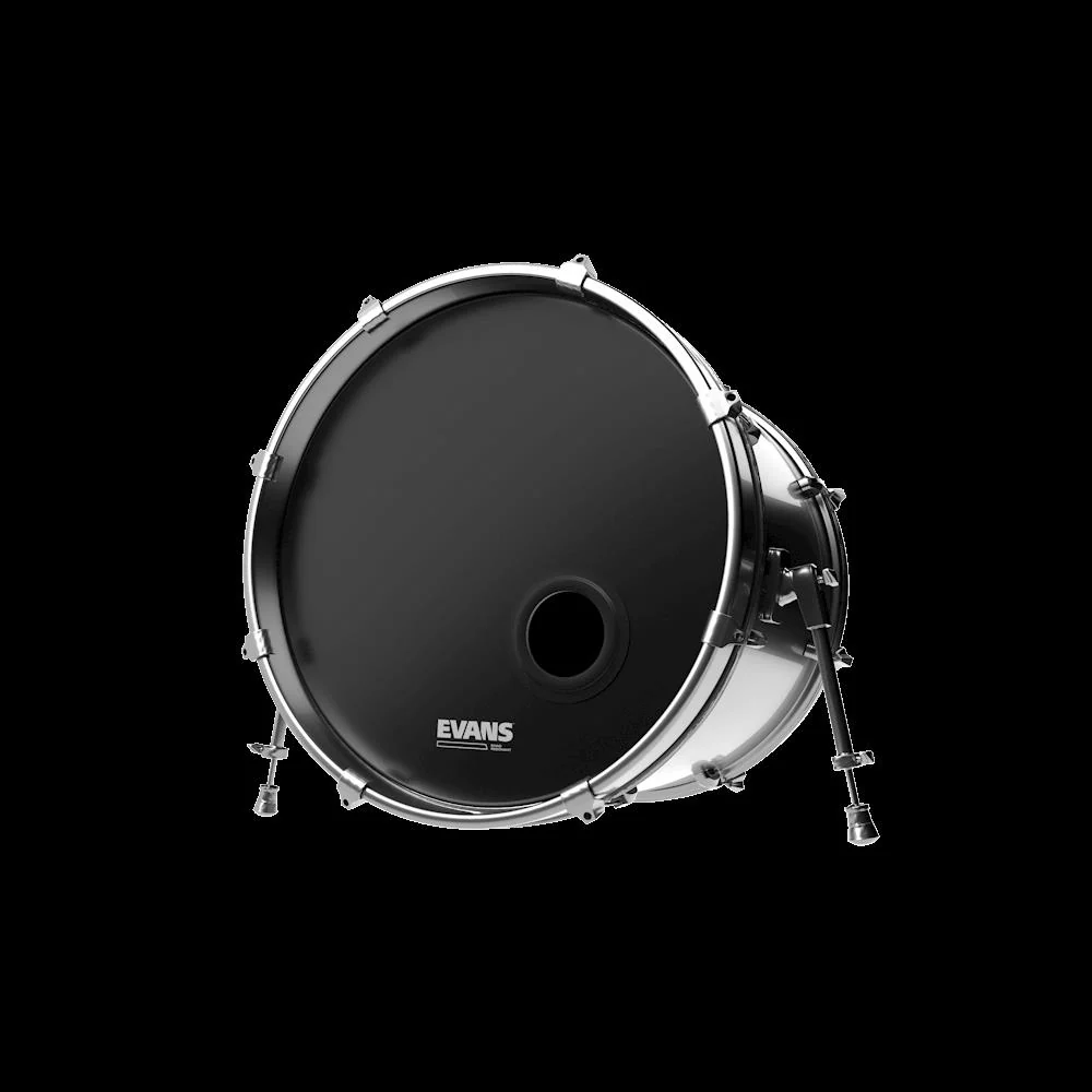 Evans 18 inch EMAD Resonant Black Drum Head - Image 3