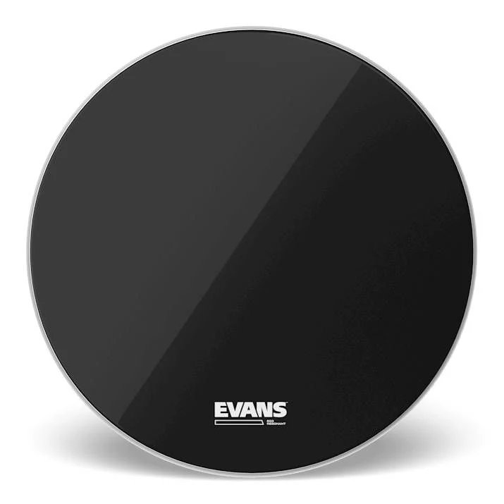Evans 18 Inch EQ3 Resonant Black Bass Drumhead No Port - Image 3