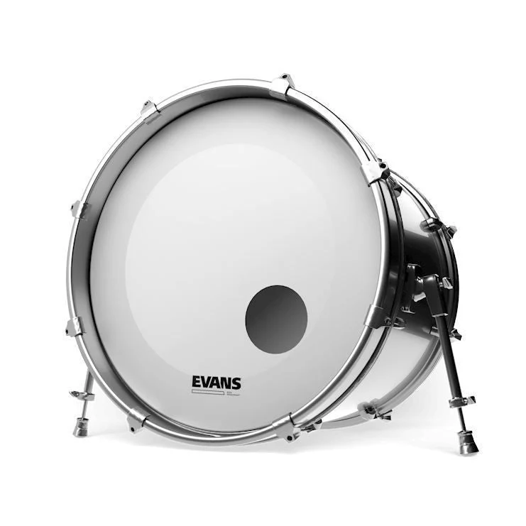 Evans 18 inch EQ3 Resonant Coated White Drum Head - Image 2
