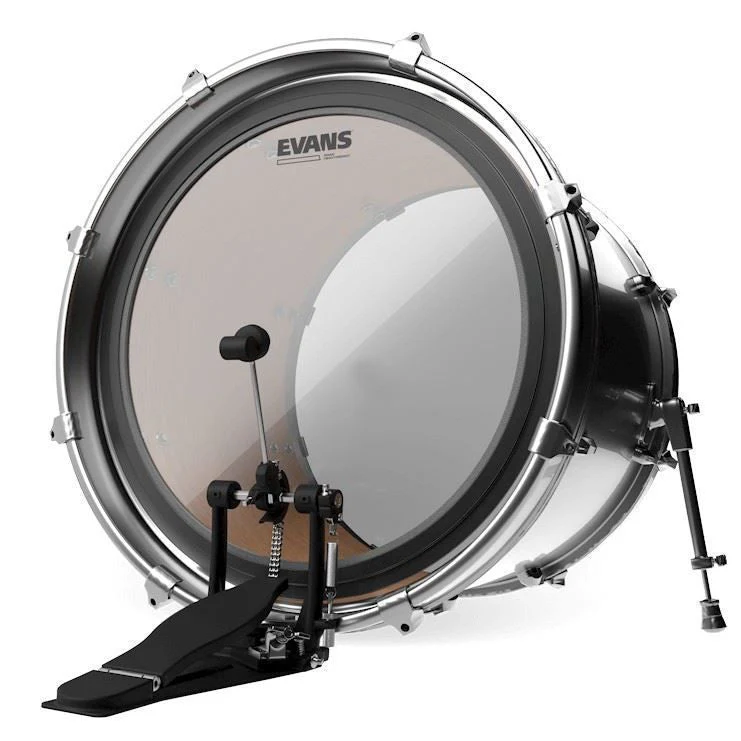 Evans 20 inch EMAD Heavyweight Batter Clear Bass Drumhead - Image 2
