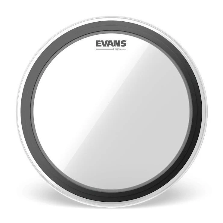 Evans 20 inch EMAD Heavyweight Batter Clear Bass Drumhead - Image 4