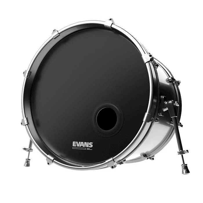 Evans 20 inch EMAD Resonant Black Drum Head - Image 3