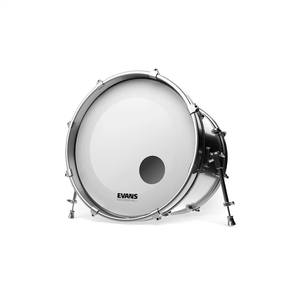 Evans 20 inch EQ3 Resonant Coated White Drum Head - Image 4