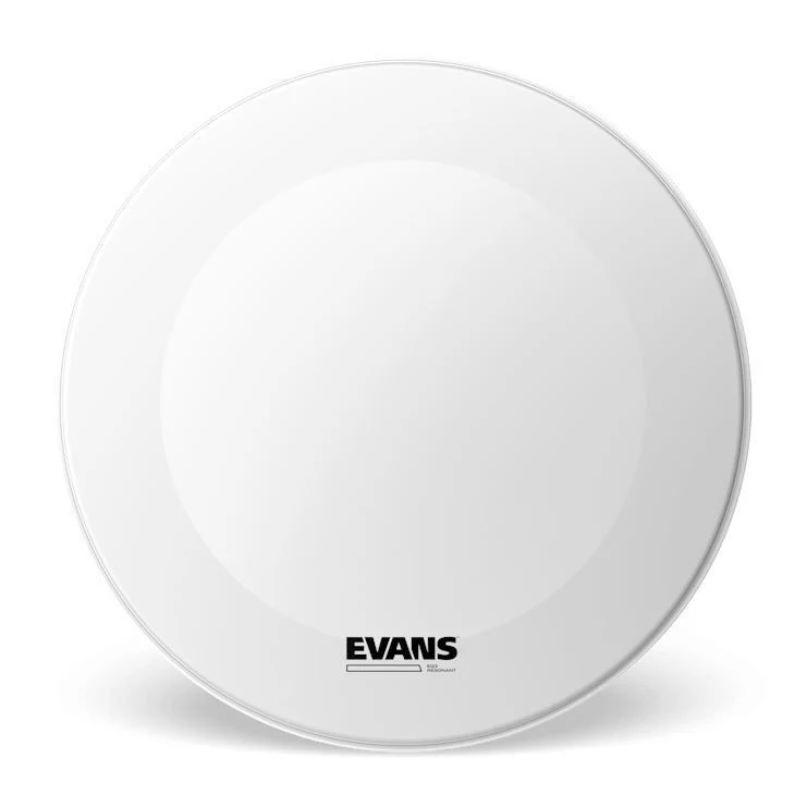 Evans 22 inch EQ3 Resonant Coated White Drum Head No Port - Image 4