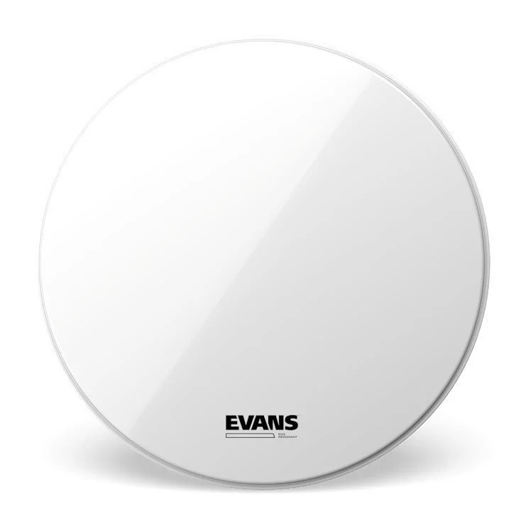Evans 22 Inch EQ3 Resonant Smooth White Bass Drumhead No Port - Image 5