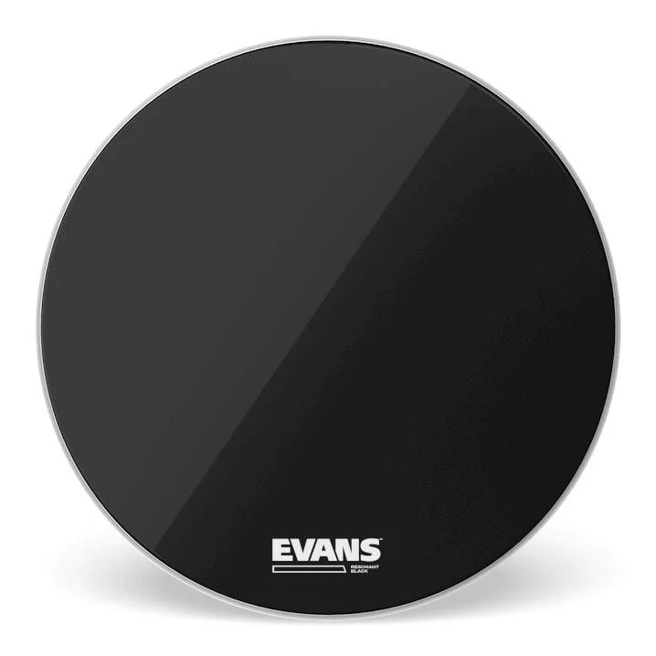 Evans 22 inch Resonant Black Drum Head - Image 3