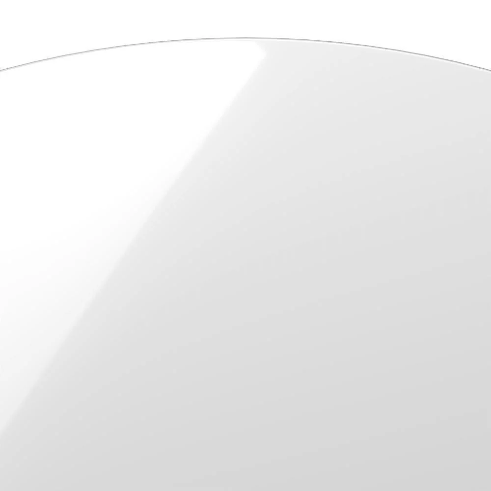 Evans 24 Inch EQ3 Resonant Smooth White Bass Drumhead No Port - Image 3