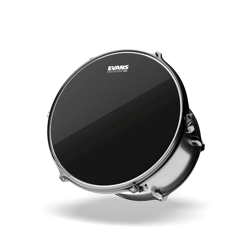 Evans Black Chrome 14 Inch Tom Drum Head - Image 2