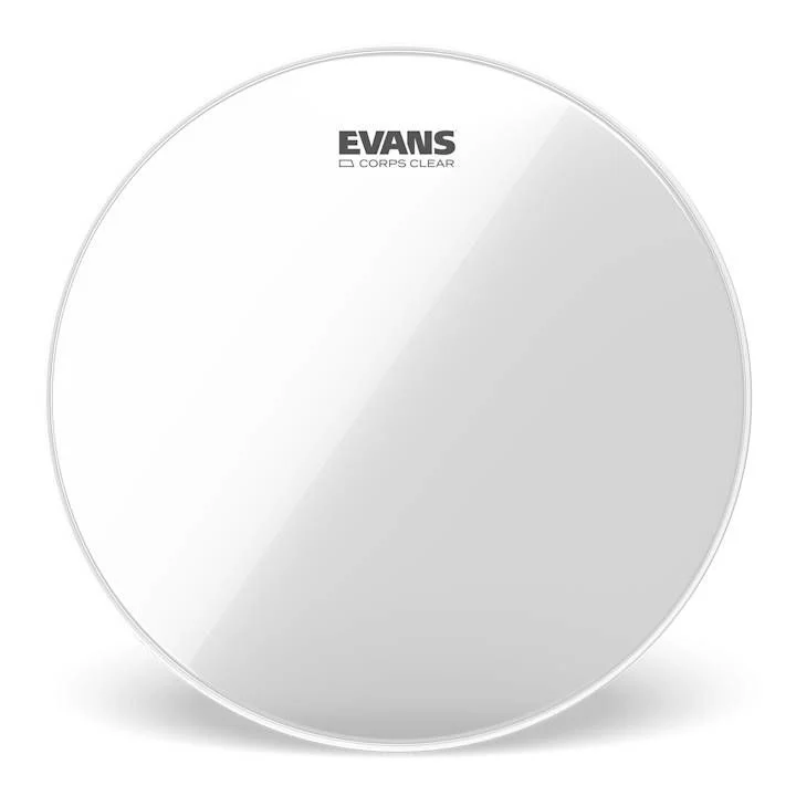 Evans Corps Clear Marching Tenor Drumhead, 8 Inch - Image 5