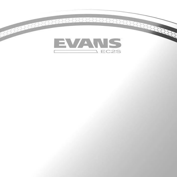 Evans EC2 Clear Drum Head, 6 Inch - Image 5