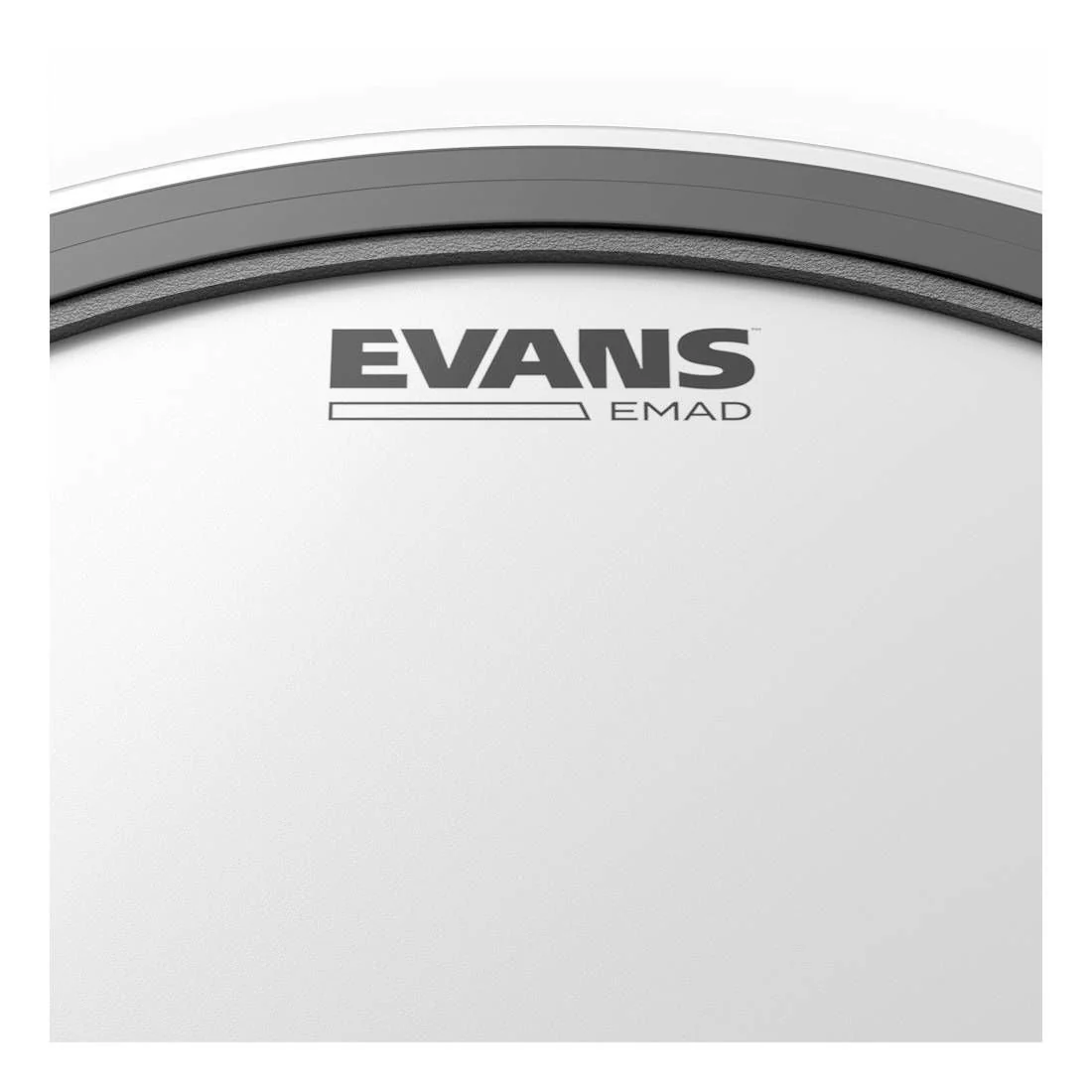 Evans EMAD Coated White Bass Drum Head, 26 Inch - Image 3