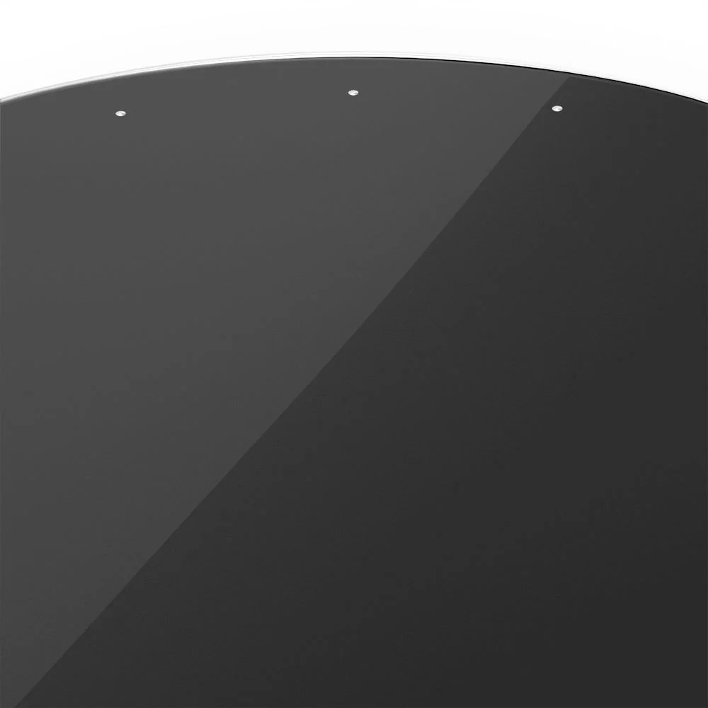 Evans EQ1 Resonant Black Bass Drum Head, 20 Inch - Image 6