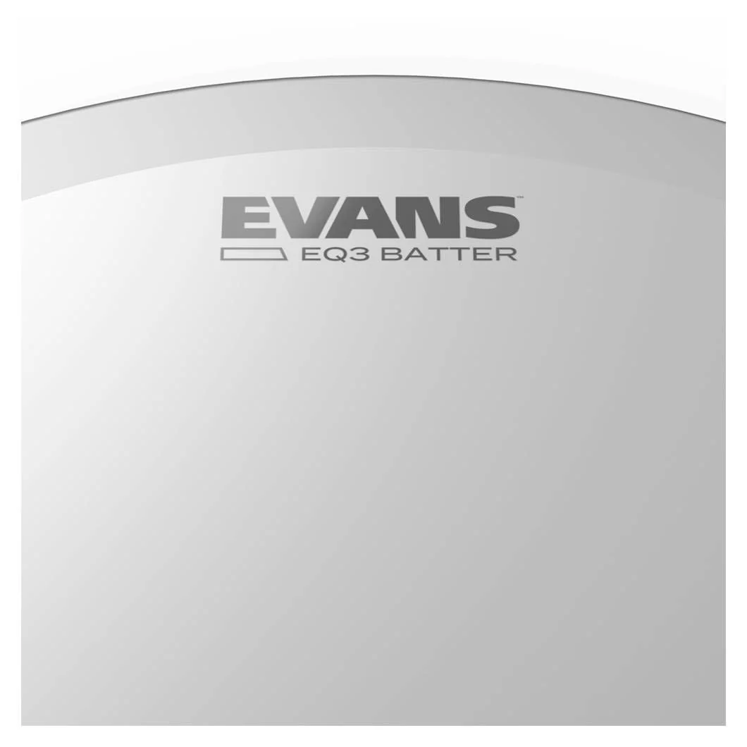 Evans EQ3 Frosted Bass Drum Head, 20 Inch - Image 3