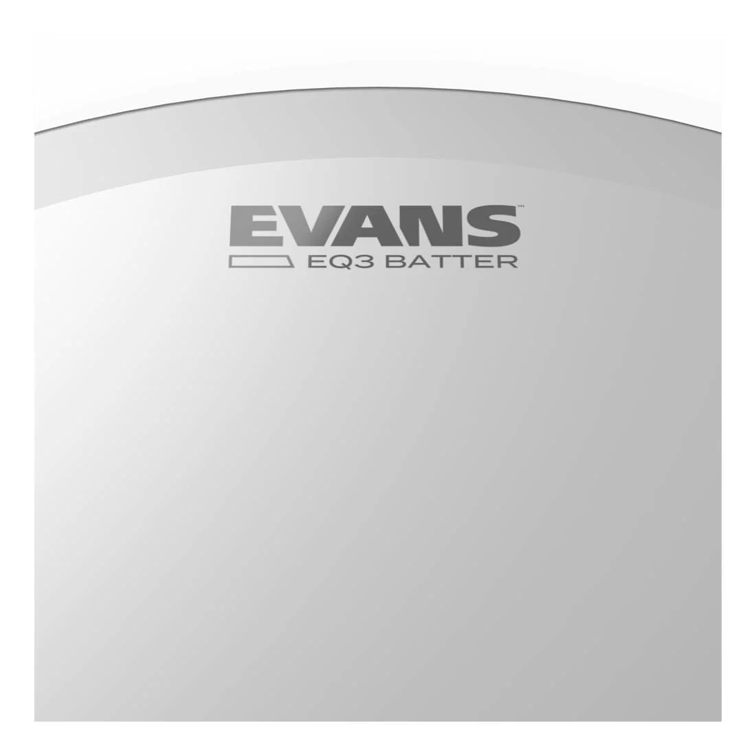 Evans EQ3 Frosted Bass Drum Head, 24 Inch - Image 3