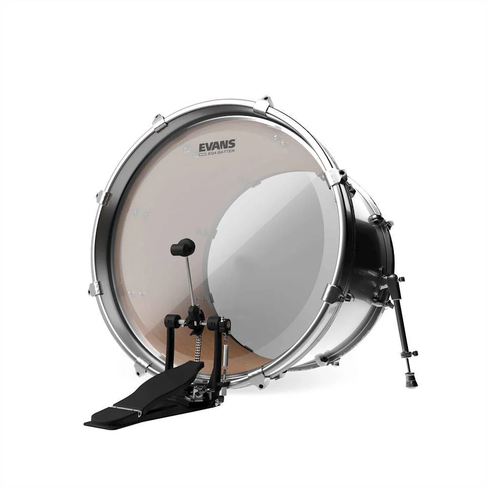 Evans EQ4 Clear Bass Drumhead - 18 Inch - Image 6