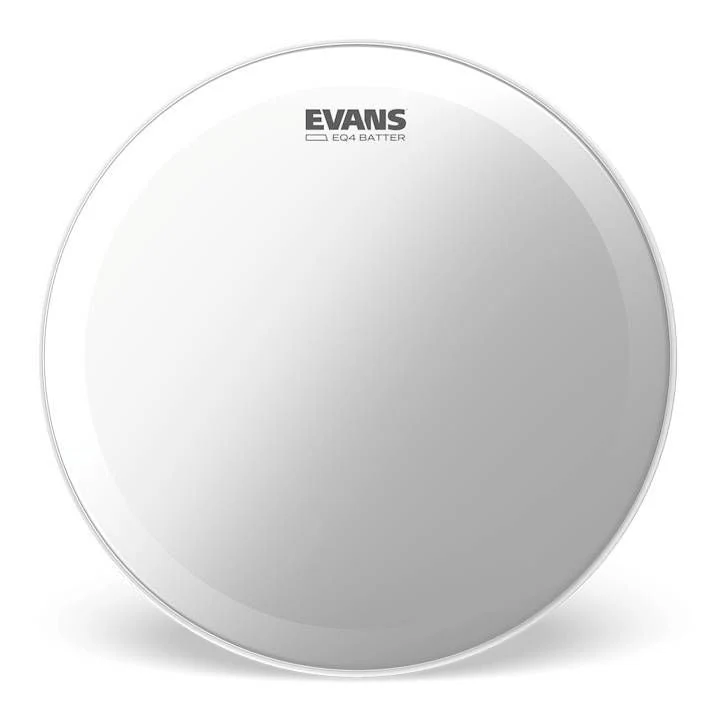 Evans EQ4 Frosted Bass Drum Head, 22 Inch