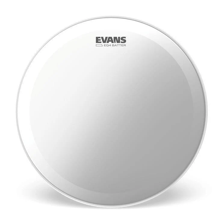 Evans EQ4 Frosted Bass Drum Head, 26 Inch - Image 2