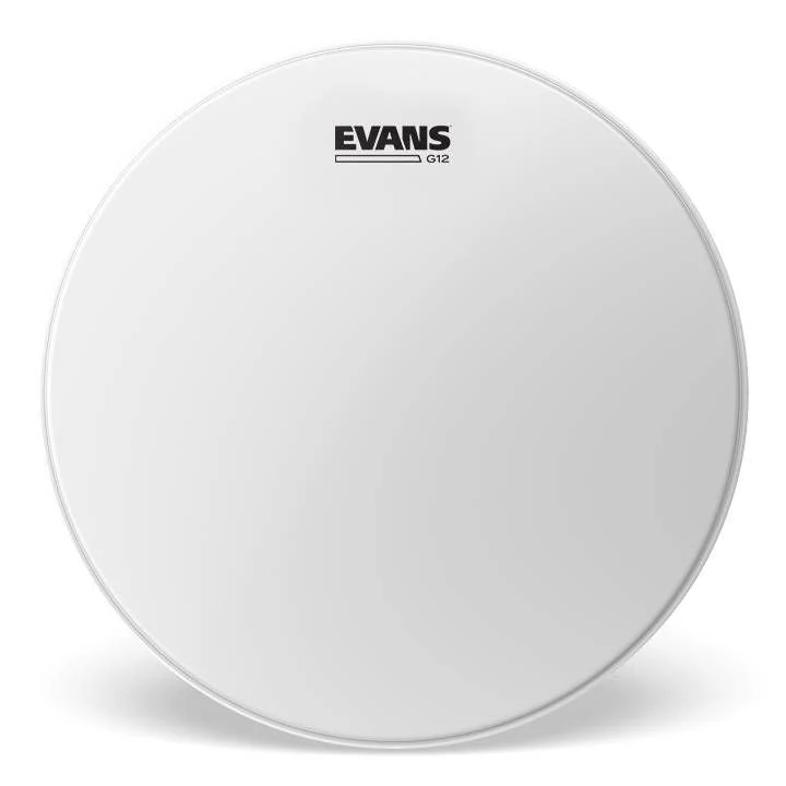 Evans G12 Coated White Drum Head, 6 Inch