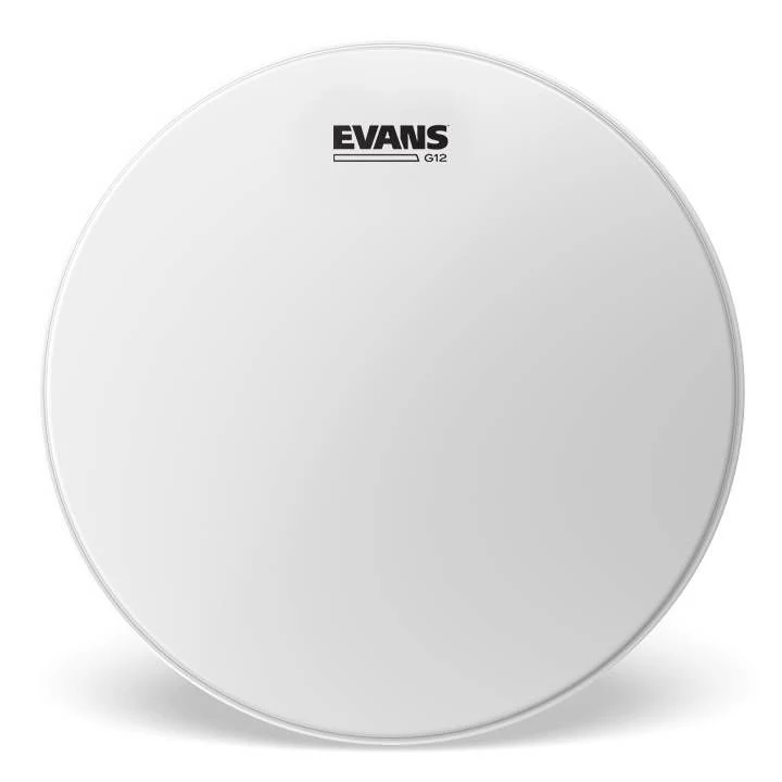 Evans G12 Coated White Drum Head, 6 Inch - Image 6