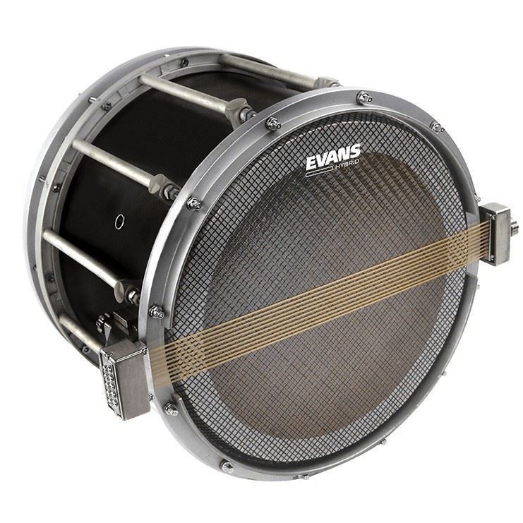 Evans Hybrid Series Marching Snare Side Drumhead, 14 Inch - Image 2