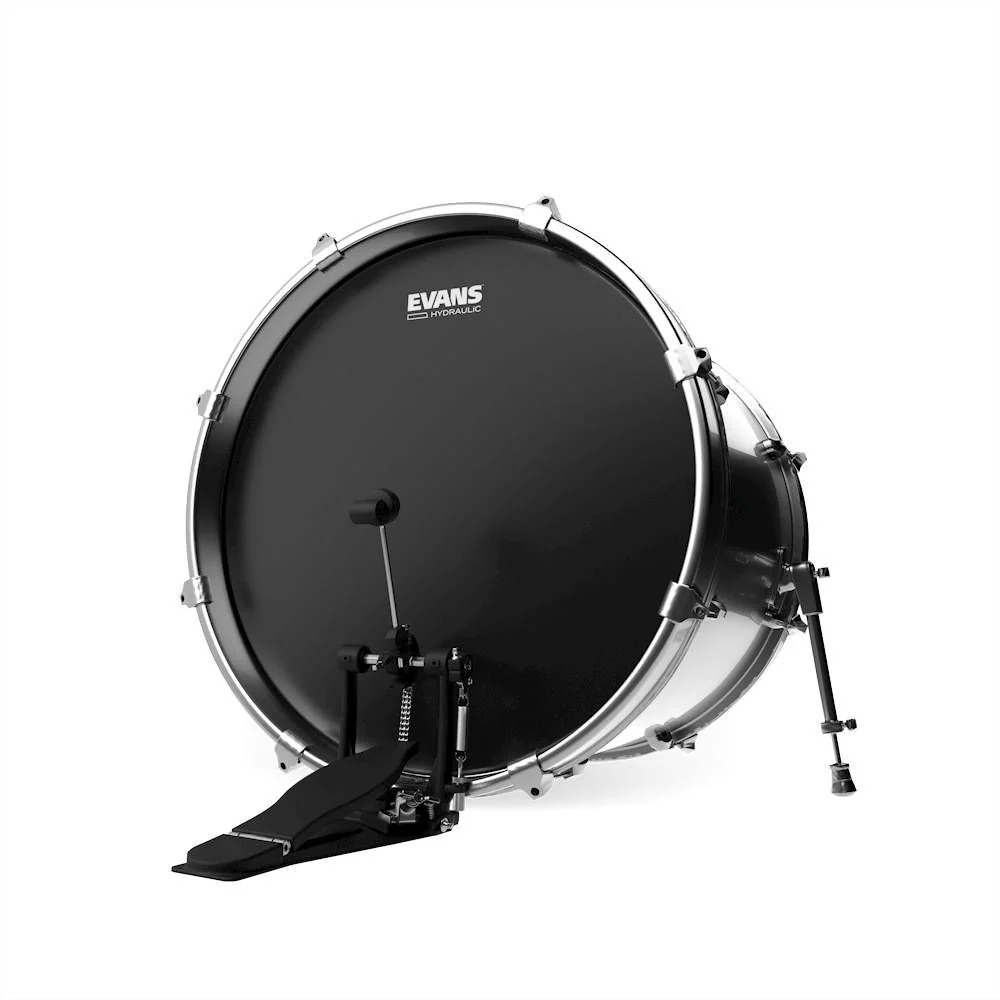 Evans Hydraulic Black Bass Drum Head, 22 Inch - Image 5