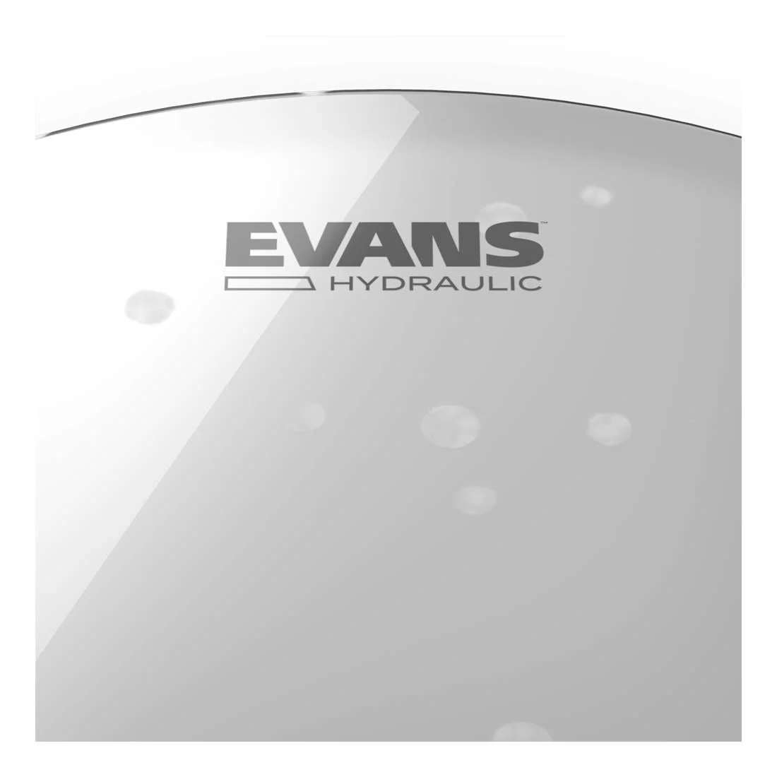 Evans Hydraulic Glass (Clear) Bass Drum Head, 22 Inch - Image 3