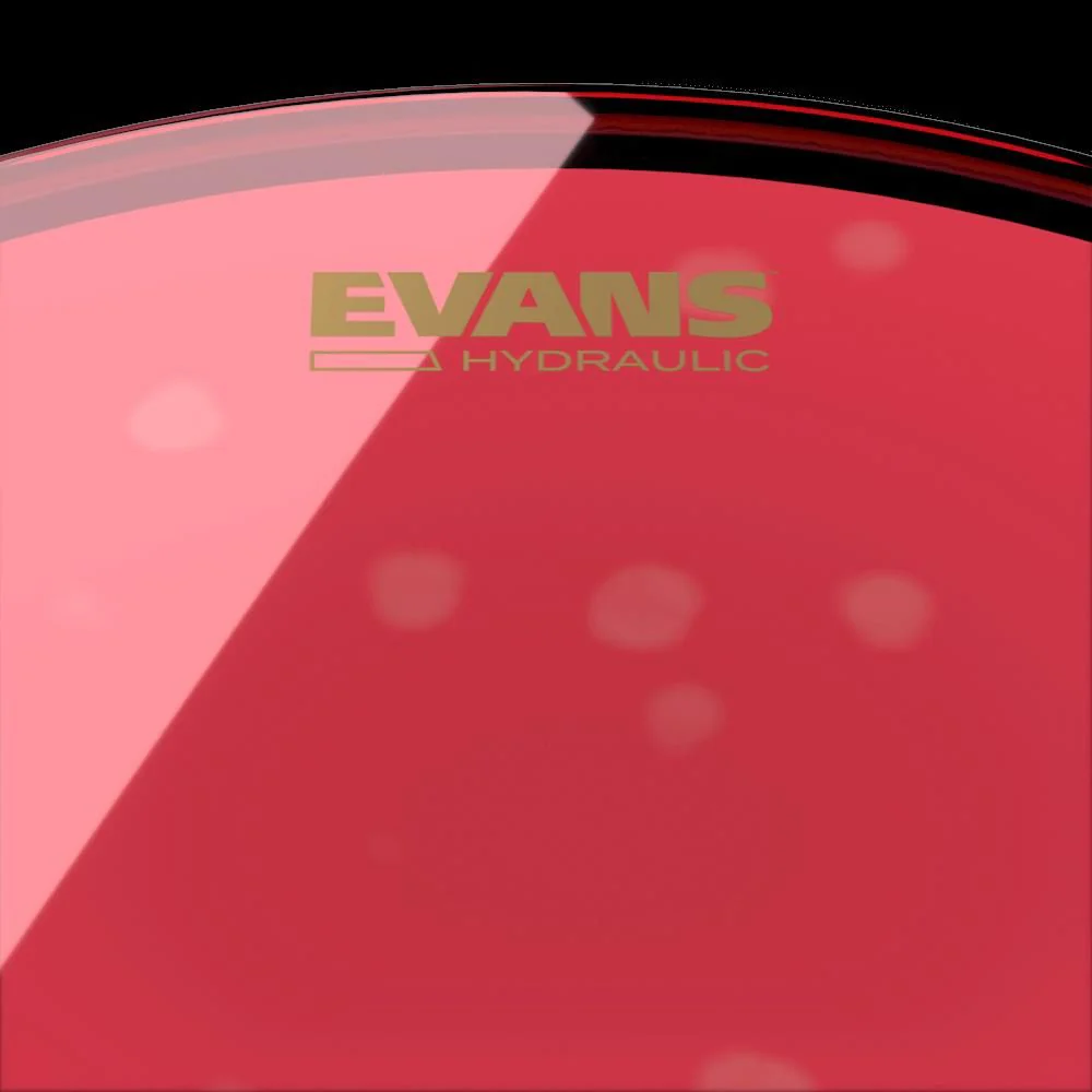 Evans Hydraulic Red Bass Drum Head, 20 Inch - Image 2